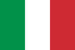 Die Flagge der Republik Italien